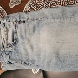 size 16 length 33 silver stretch jeans